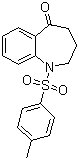 结构式 CAS# 24310-36-9, 1-(甲苯-4-磺酰基)-1,2,3,4-四氢苯并[b]氮杂卓-5-酮