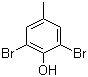结构式 CAS# 2432-14-6, 2,6-二溴-4-甲基苯酚