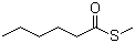 S-Methyl thiohexanoate molecular structure (CAS 2432-77-1)