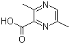 结构式 CAS# 2435-46-3, 3,6-二甲基吡嗪甲酸