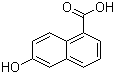 结构式 CAS# 2437-17-4, 6-羟基-1-萘甲酸