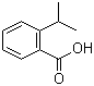 结构式 CAS# 2438-04-2, 2-异丙基苯甲酸