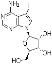 structure of CAS# 24386-93-4, 5-Iodotubercidin;7-Deaza-7-iodoadenosine