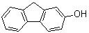 structure of CAS# 2443-58-5, 9H-Fluoren-2-ol;2-Hydroxy-9H-fluorene; 2-Hydroxyfluorene; NSC 26316; NSC 31248