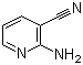 结构式 CAS# 24517-64-4, 2-氨基-3-氰基吡啶
