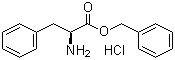 structure of CAS# 2462-32-0, L-Phenylalanine benzyl ester hydrochloride;Benzyl 3-phenyl-L-alaninate hydrochloride