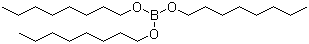 硼酸三辛酯分子结构 (CAS 2467-12-1)