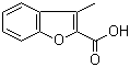 structure of CAS# 24673-56-1, 3-Methylbenzofuran-2-carboxylic acid