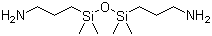 1,3-Bis(3-aminopropyl)-1,1,3,3-tetramethyldisiloxane molecular structure (CAS 2469-55-8)