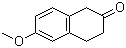 structure of CAS# 2472-22-2, 6-Methoxy-2-tetralone ;3,4-Dihydro-6-methoxy-2(1H)-naphthalenone