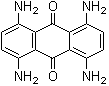 结构式 CAS# 2475-45-8, 溶剂蓝 18; 1,4,5,8-四氨基-9,10-蒽醌