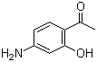 structure of CAS# 2476-29-1, 4'-Amino-2'-hydroxyacetophenone;1-(4-Amino-2-hydroxyphenyl)ethanone