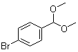 structure of CAS# 24856-58-4, 4-Bromobenzaldehyde dimethyl acetal;1-Bromo-4-(dimethoxymethyl)benzene; p-Bromobenzaldehyde dimethyl acetal