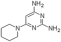 结构式 CAS# 24867-26-3, 2,4-二氨基-6-哌啶基嘧啶