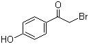 structure of CAS# 2491-38-5, 2-Bromo-4'-hydroxyacetophenone;2-Bromo-1-(4-hydroxyphenyl)-ethanone