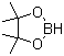 结构式 CAS# 25015-63-8, 频那醇硼烷; 4,4,5,5-四甲基-1,3,2-二氧硼戊环
