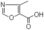 4-Methyloxazole-5-carboxylic acid molecular structure (CAS 2510-32-9)