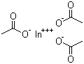 结构式 CAS# 25114-58-3, 醋酸铟
