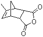 结构式 CAS# 25134-21-8, 甲基纳迪克酸酐; 甲基内亚甲基四氢苯酐