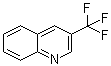 3-(Trifluoromethyl)quinoline molecular structure (CAS 25199-76-2)