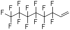结构式 CAS# 25291-17-2, 全氟己基乙烯; 1H,1H,2H-全氟-1-辛烯; 十三氟-1-辛烯