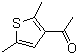 structure of CAS# 2530-10-1, 3-Acetyl-2,5-dimethylthiophene;3-Acetyl-2,5-dimethyl thiophene; 1-(2,5-Dimethyl-3-thienyl)-ethanone