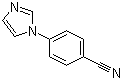 结构式 CAS# 25372-03-6, 4'-(咪唑-1-基)苯腈