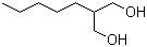 结构式 CAS# 25462-23-1, 2-正戊基-1,3-丙二醇