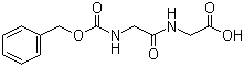 structure of CAS# 2566-19-0, Cbz-Gly-Gly;N-Benzyloxycarbonyl-glycyl-glycine; Z-Gly-Gly