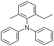 structure of CAS# 256660-16-9, (2-Ethyl-6-methylphenyl)diphenylamine