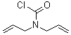 N,N-二烯丙基氨基甲酰氯分子结构 (CAS 25761-72-2)