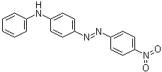 结构式 CAS# 2581-69-3, 分散橙 1; 4-硝基-4'-(苯基氨基)偶氮苯