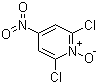structure of CAS# 2587-01-1, 2,6-Dichloro-4-nitropyridine N-oxide;2,6-Dichloro-4-nitropyridine-1-oxide
