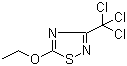 structure of CAS# 2593-15-9, Etridiazole;5-Ethoxy-3-trichloromethyl-1,2,4-thiadiazole