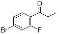结构式 CAS# 259750-61-3, 1-(4-溴-2-氟苯基)丙酮
