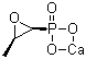Phosphomycin calcium salt molecular structure (CAS 26016-98-8)