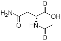 structure of CAS# 26117-27-1, Nalpha-Acetyl-D-asparagine;N2-Acetyl-D-asparagine; 2-(Acetylamino)-4-amino-4-oxobutanoic acid
