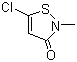 结构式 CAS# 26172-55-4, 5-氯-2-甲基异噻唑啉-3-酮; 卡松 IXE