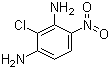 结构式 CAS# 261764-92-5, 2-氯-4-硝基-1,3-苯二胺