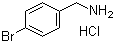 structure of CAS# 26177-44-6, 4-Bromobenzylamine hydrochloride