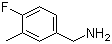 结构式 CAS# 261951-68-2, 4-氟-3-甲基苄胺