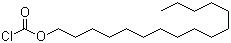 Cetyl chloroformate molecular structure (CAS 26272-90-2)