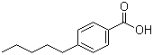 结构式 CAS# 26311-45-5, 4-正戊基苯甲酸