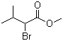 结构式 CAS# 26330-51-8, 2-溴代异戊酸甲酯; 2-溴-3-甲基丁酸甲酯