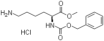 N-Cbz-L-lysine methyl ester hydrochloride molecular structure (CAS 26348-68-5)