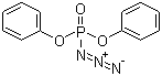 结构式 CAS# 26386-88-9, 叠氮磷酸二苯酯