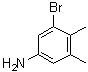 结构式 CAS# 264194-28-7, 3-溴-4,5-二甲基苯胺