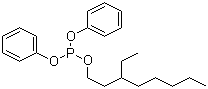 structure of CAS# 26544-23-0, Isodecyl diphenyl phosphite;Phosphorous acid isodecyl diphenyl ester