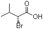 structure of CAS# 26782-75-2, (S)-(-)-2-Bromo-3-methylbutyric acid;(S)-2-Bromoisovaleric acid