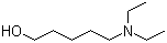 结构式 CAS# 2683-57-0, 5-(二乙基氨基)-1-戊醇